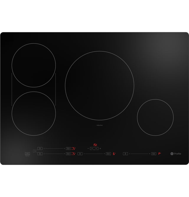 GE Profile™ ENERGY STAR® 30" Built-In Touch Control Induction Cooktop PHP6030DWBB