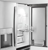 GE Profile Series 22.2 Cu. Ft. Counter-Depth French-Door Refrigerator with Door In Door and Hands-Free AutoFill PYD22KYNFS