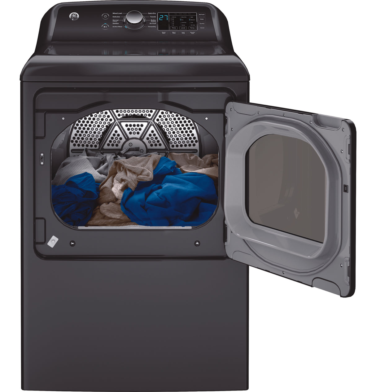 GE® 7.4 cu. ft. Capacity Gas Dryer with Up To 120 ft. Venting and Sensor Dry GTD58GBPVDG