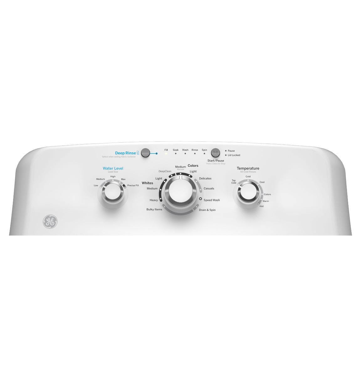 GE 4.0 cu. ft. Capacity Washer with Stainless Steel Basket and Water Level Control GTW325ASWWW