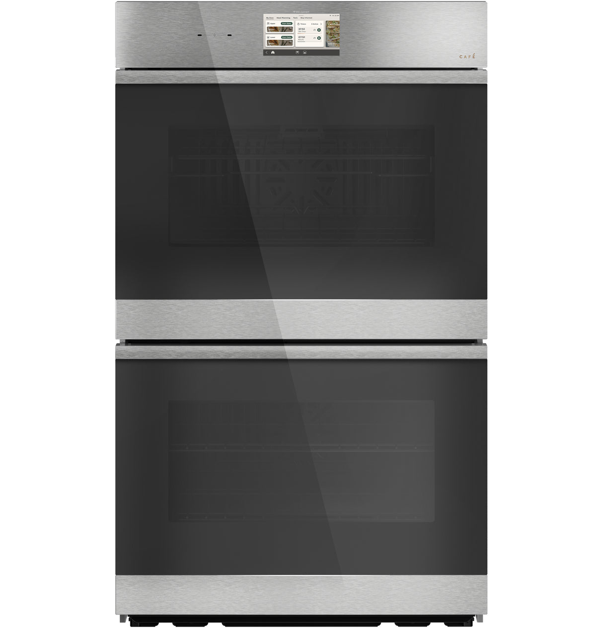 CAFÉ™ 30" Smart Built-In Convection Double Wall Oven in Platinum Glass CTD90DM2ZS5