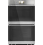 CAFÉ™ 30" Smart Built-In Convection Double Wall Oven in Platinum Glass CTD90DM2ZS5