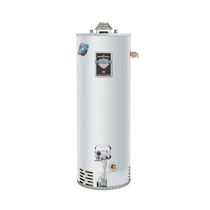 BRADFORD WHITE 40 GALLON 40MBH RESIDENTIAL GAS (NATURAL) ATMOSPHERIC V