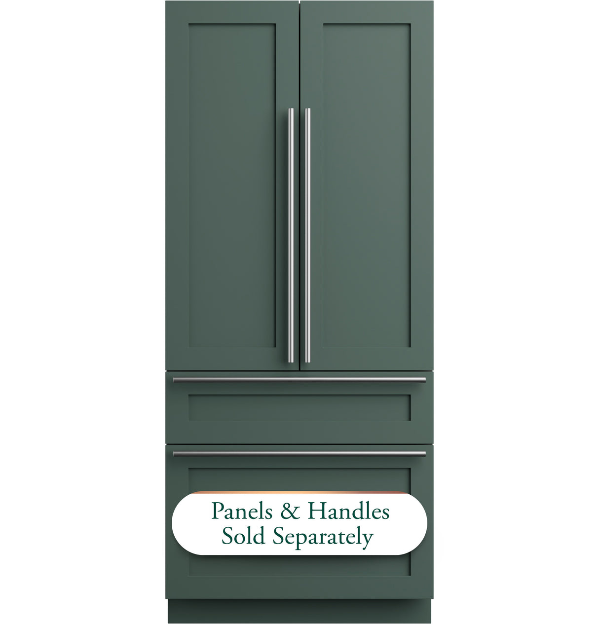 CAFE™ 36" Panel-Ready Integrated French-Door Refrigerator CIP36NK6ZII