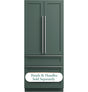 CAFE™ 36" Panel-Ready Integrated French-Door Refrigerator CIP36NK6ZII