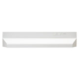 Broan® 30-Inch Ducted Under-Cabinet Range Hood w/ Easy Install System, 210 Max Blower CFM, White BUEZ030WW