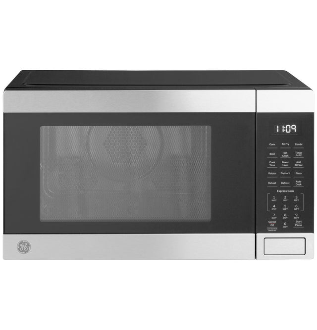 GE® 1.0 Cu. Ft. Capacity Countertop Convection Microwave Oven with Air Fry JES1109RRSS