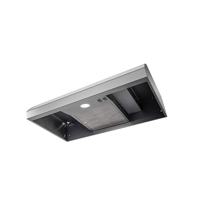 Broan® 30-Inch 4-Way Convertible Under-Cabinet Range Hood, 270 Max CFM, Stainless Steel BXT130SS