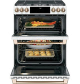 Cafe 30" Slide-In Front Control Gas Double Oven with Convection Range (DISPLAY) CGS750P4MW2