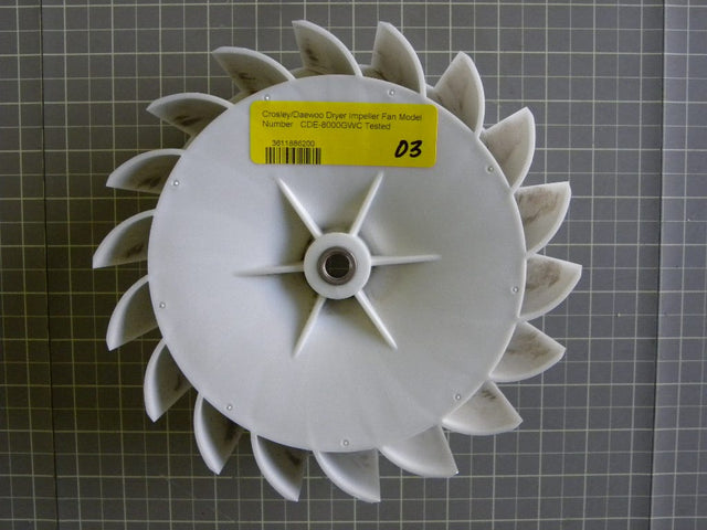 Crosley Dryer Impeller Fan 3611886200