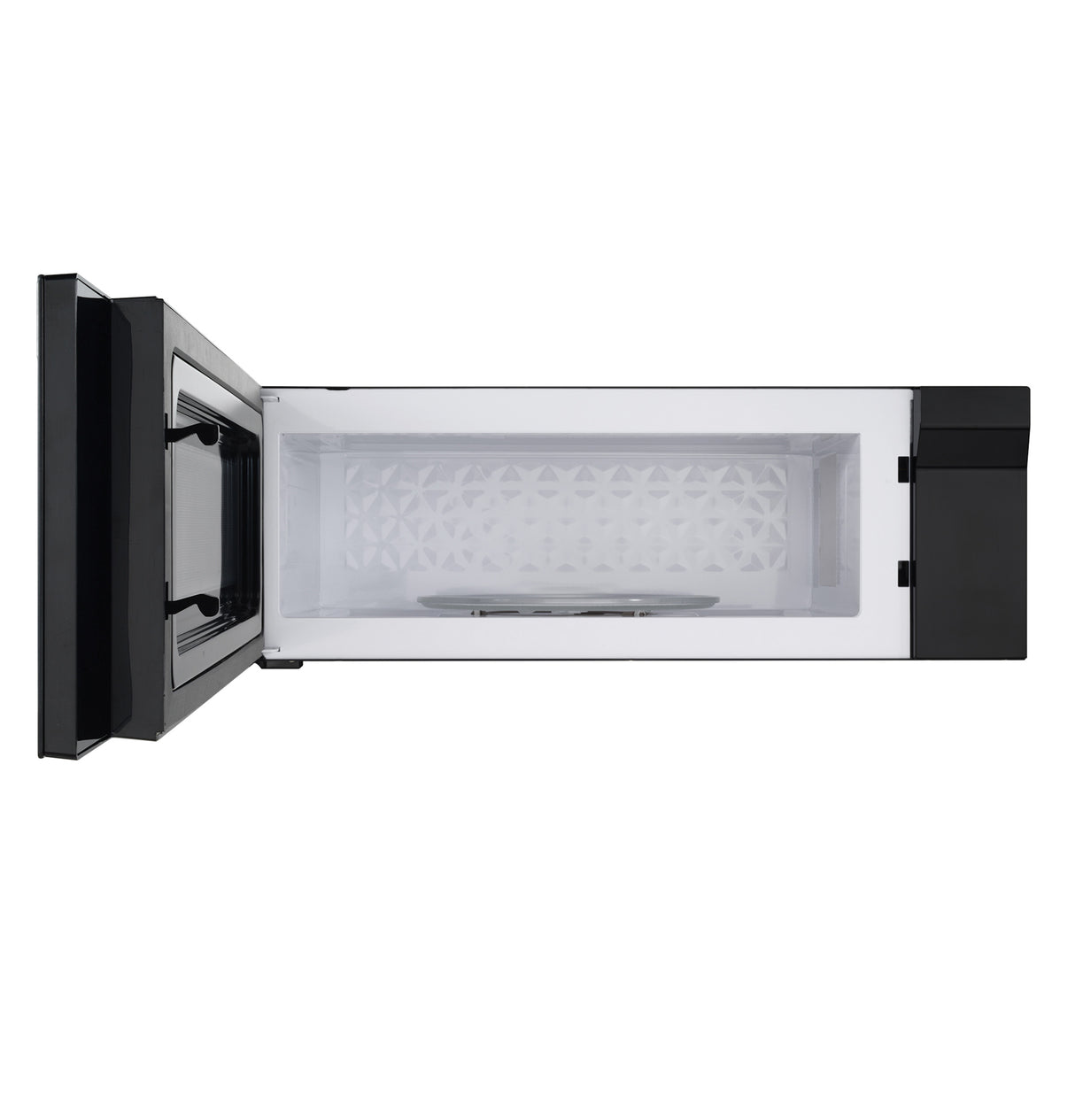 GE Profile 1.2 Cu. Ft. Over-the-Range Low Profile Sensor Microwave Oven UVM9125DYBB