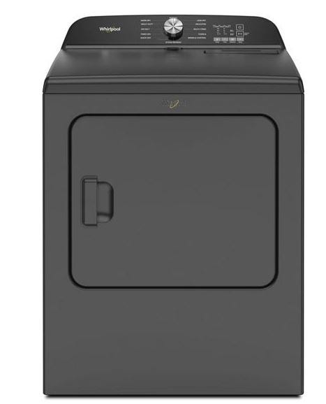 7.0 Cu. Ft. Whirlpool® Top Load Electric Dryer with Moisture Sensor WED6150PB