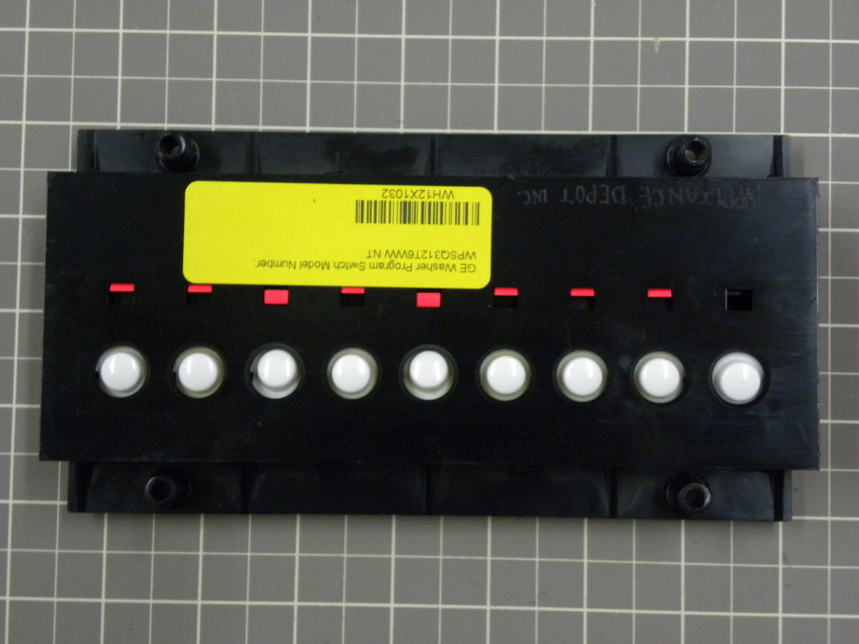 GE Washer Program Switch WH12X1032