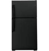 GE® ENERGY STAR® 21.9 Cu. Ft. Top-Freezer Refrigerator GTE22JTNRBB