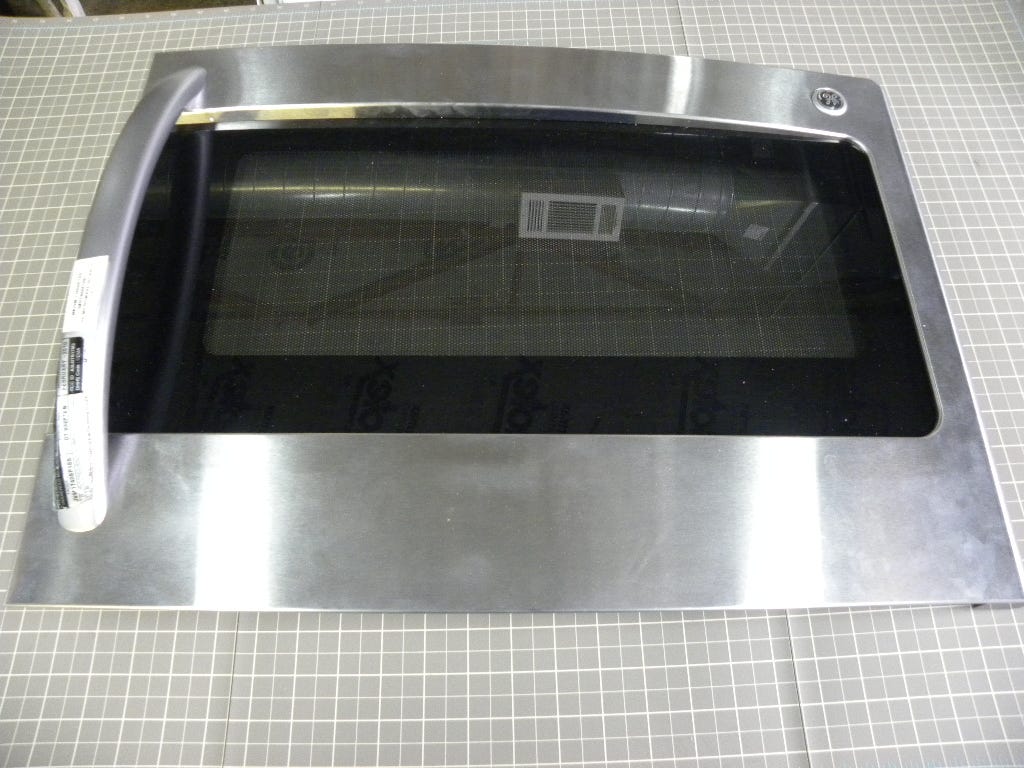 GE Microwave Door (SS) WB55X10947