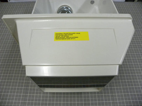 GE Refrigerator Bucket and Cover (Almond) WR17X4259