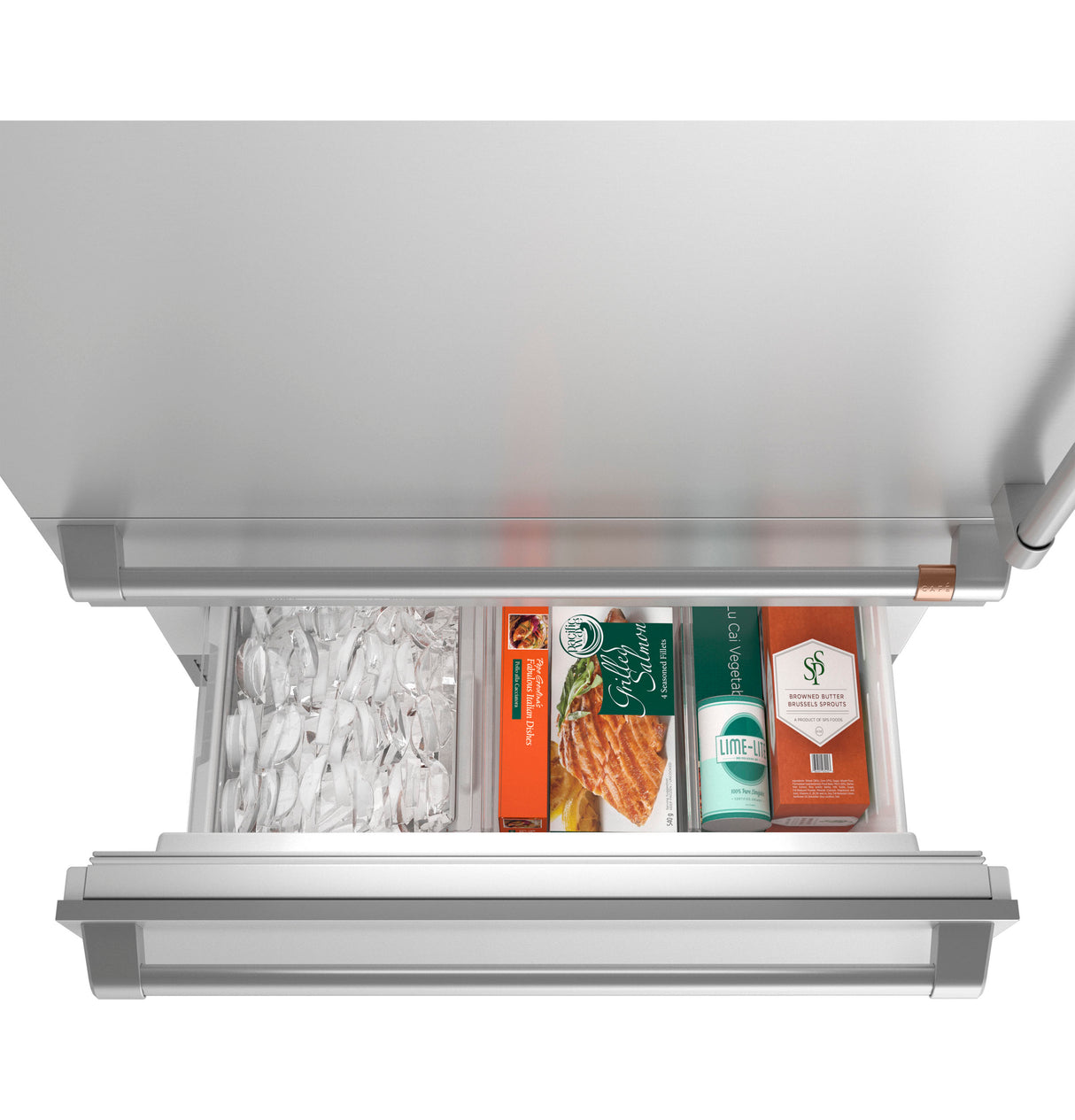 CAFE™ 36" Panel-Ready Integrated Bottom-Freezer Refrigerator – Left Swing CIC36LK6ZII