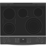 GE Profile Series 30" Slide-In Electric Double Oven Convection Range PS960YPFS