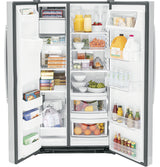 GE ENERGY STAR® 25.3 Cu. Ft. Side-By-Side Refrigerator GSE25GYPFS