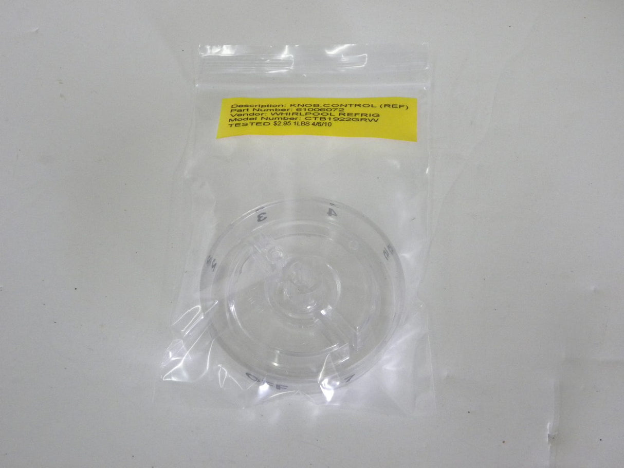 Control Knob 61006072