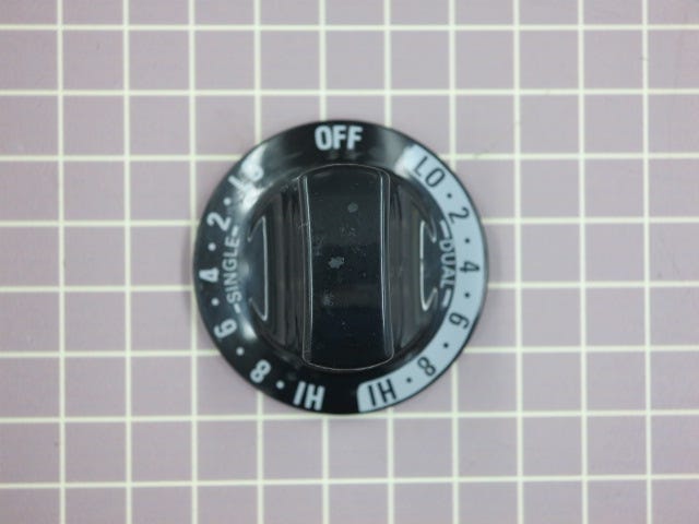 Dual Burner Control Knob 8272805