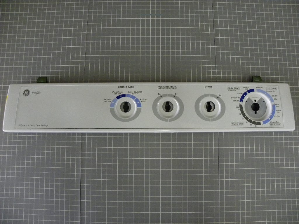 Control Panel (Bisque) WE20X10031