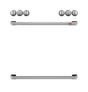 CAFÉ™ Front Control Electric Knobs and Handles - Brushed Stainless CXFCEHKPMSS