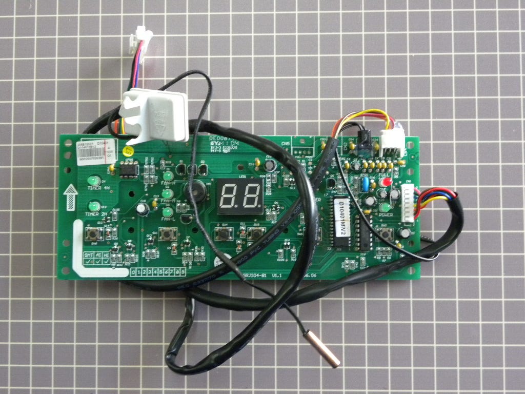 Soleus Dehumidifier PCB Display SG-DEH-45-1A