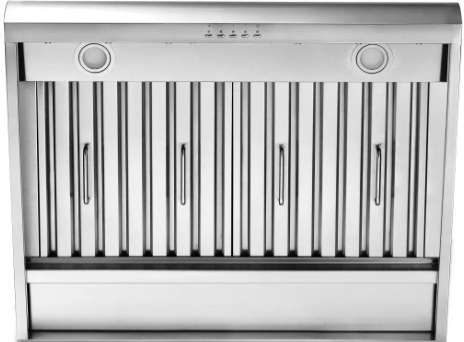 Thor 36 Inch Under-Cabinet Canopy Hood with 3 Speeds, LED Lighting, 900 CFM and Stainless Steel Baffle Filter HRH3605U