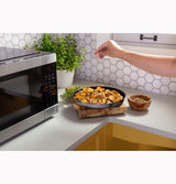 GE® 1.0 Cu. Ft. Capacity Countertop Convection Microwave Oven with Air Fry JES1109RRSS