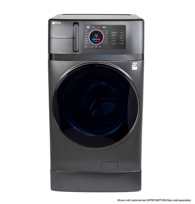 GE Profile 4.8 cu. ft. Capacity UltraFast Combo with Ventless Heat Pump Technology Washer/Dryer PFQ97HSPVDS