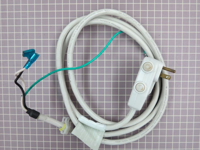 Soleus Air Conditioner Power Cord SG-WAC-08ESEA
