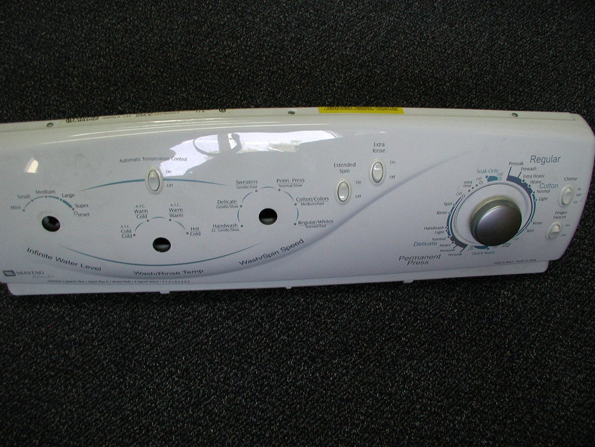 Console Housing Timer Panel 22003960