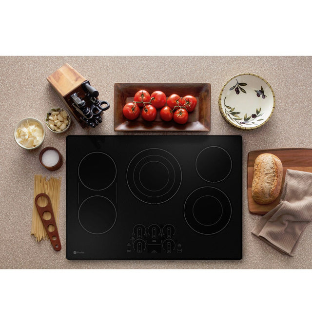 GE Profile™ 30" Built-In Touch Control Electric Cooktop PEP9030DTBB