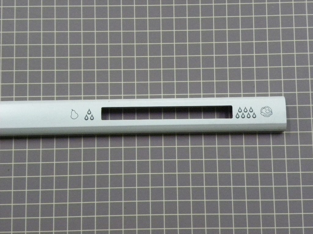Crisper Drawer Trim Piece WR17X10235