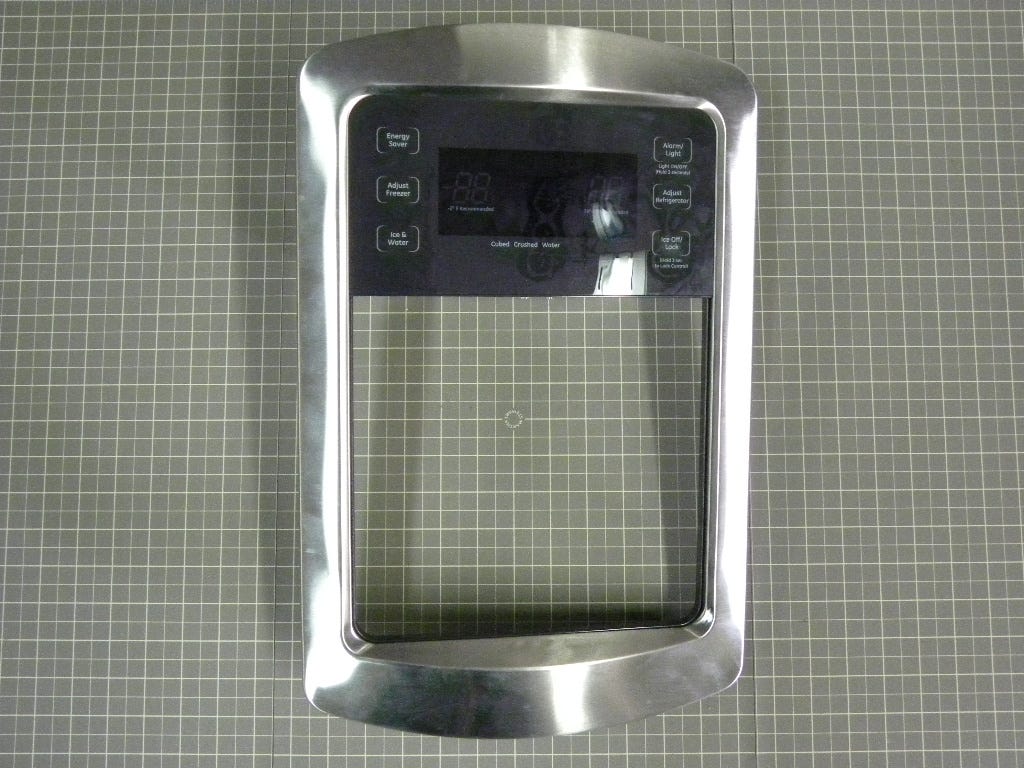 GE Refrigerator Dispenser Trim (SS) WR38X10424