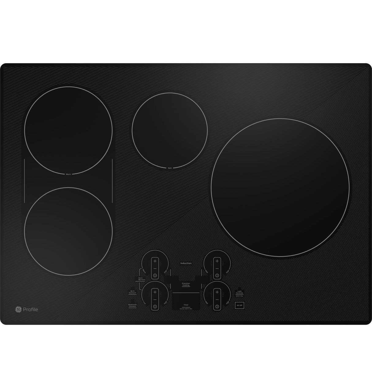GE Profile 30" Built-In Touch Control Induction Cooktop PHP9030DTBB (S&D)