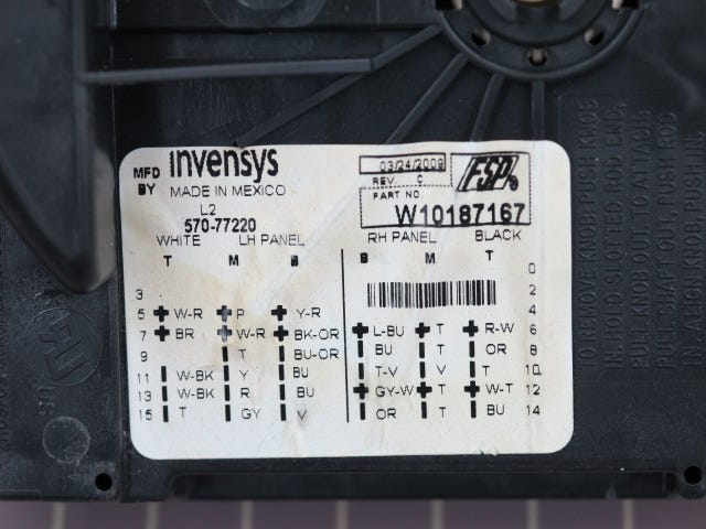 Timer W10187167