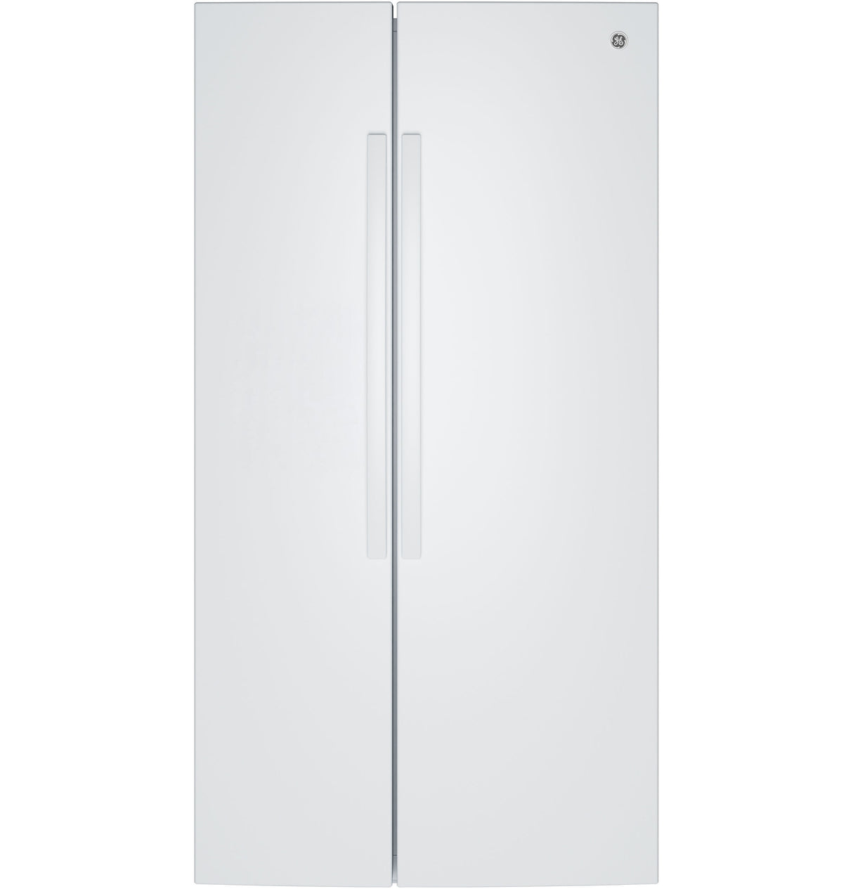 GE® 25 Cu. Ft. Icemaker Ready and Garage Ready Side-By-Side Refrigerator GUS25MGYWW