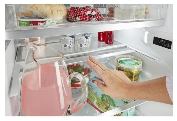 Whirlpool 24-inch Wide Small Space Top-Freezer Refrigerator - 12.9 cu. ft. WRT313CZLW