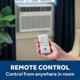GE® 8,000 BTU Smart Heat/Cool Electronic Window Air Conditioner for Medium Rooms up to 350 sq. ft. AWGH08WWF