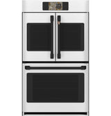 CAFÉ™ Professional Series 30" Smart Built-In Convection French-Door Double Wall Oven CTD90FP4ZW2