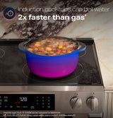 GE Profile™ ENERGY STAR® 30" Smart Slide-In Induction and Convection Range with No Preheat Air Fry and EasyWash™ Oven Tray PHS700AYFS