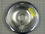 GE Range Drip Pan 8" (Chrome) WB32X5053