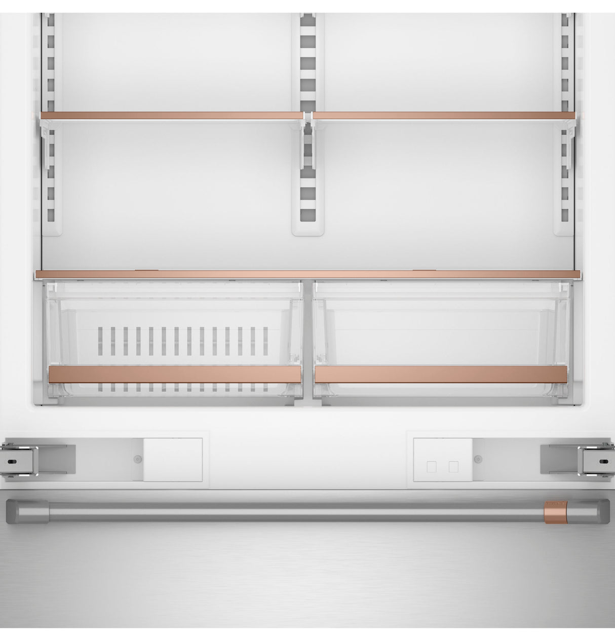 CAFE™ 36" Panel-Ready Integrated Bottom-Freezer Refrigerator – Left Swing CIC36LK6ZII