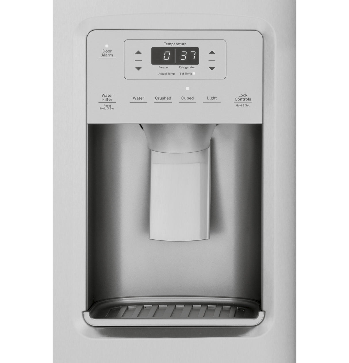 GE 21.8 Cu. Ft. Counter-Depth Side-By-Side Refrigerator GZS22IYNFS