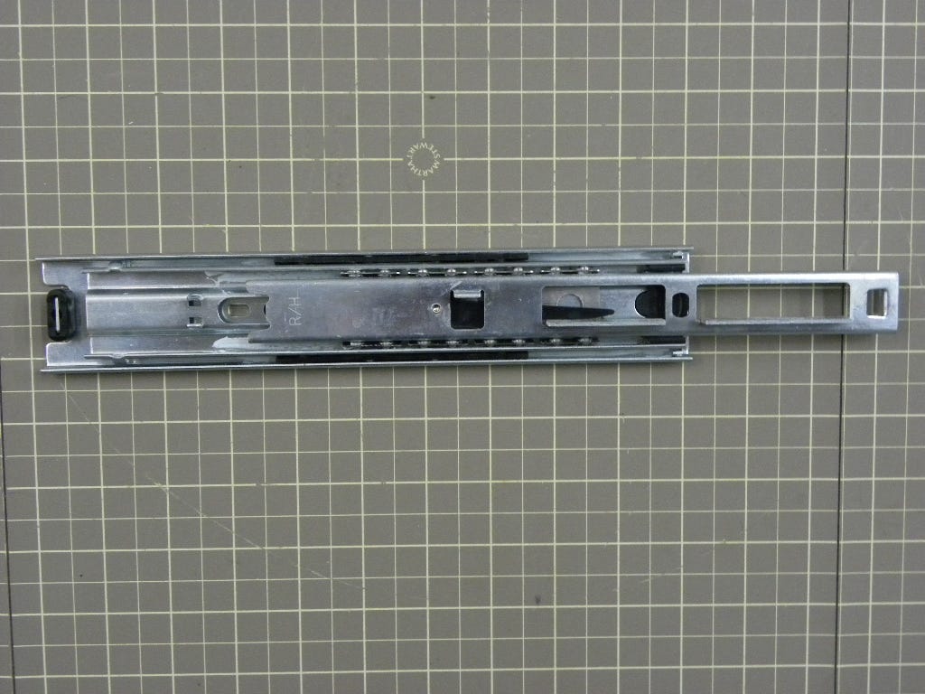 LG Refrigerator Drawer Slide RH 5218JA2004A