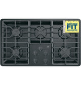 GE® 36" Built-In Gas Cooktop JGP3036DLBB