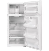 GE ENERGY STAR 16.6 Cu. Ft. Top-Freezer Refrigerator GTE17GTNRWW