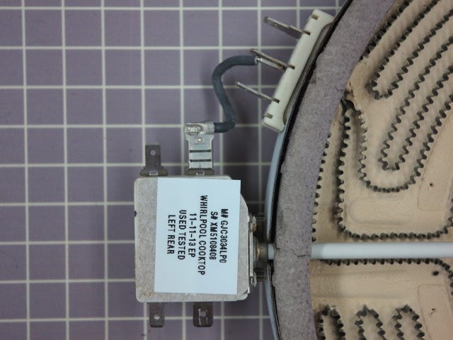 Whirlpool Cook Top Dual Surface Element (1000/2400W) 8523693